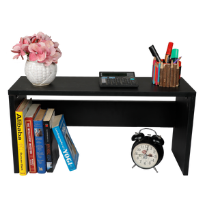 Modern Wooden Desk Book Shelf Stand for Home Office