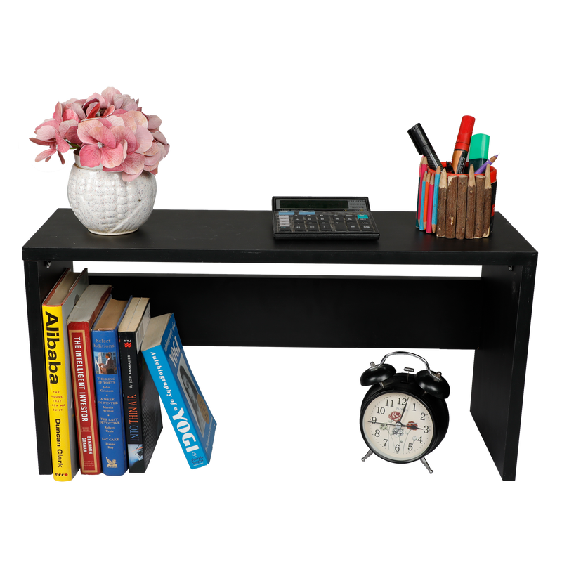 Modern Wooden Desk Book Shelf Stand for Home Office