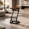 modern-z-frame-metal-lounge-bar-chair-with-wooden-seat