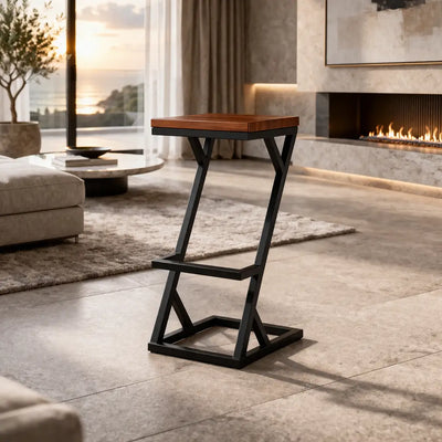 modern-z-frame-metal-lounge-bar-chair-with-wooden-seat