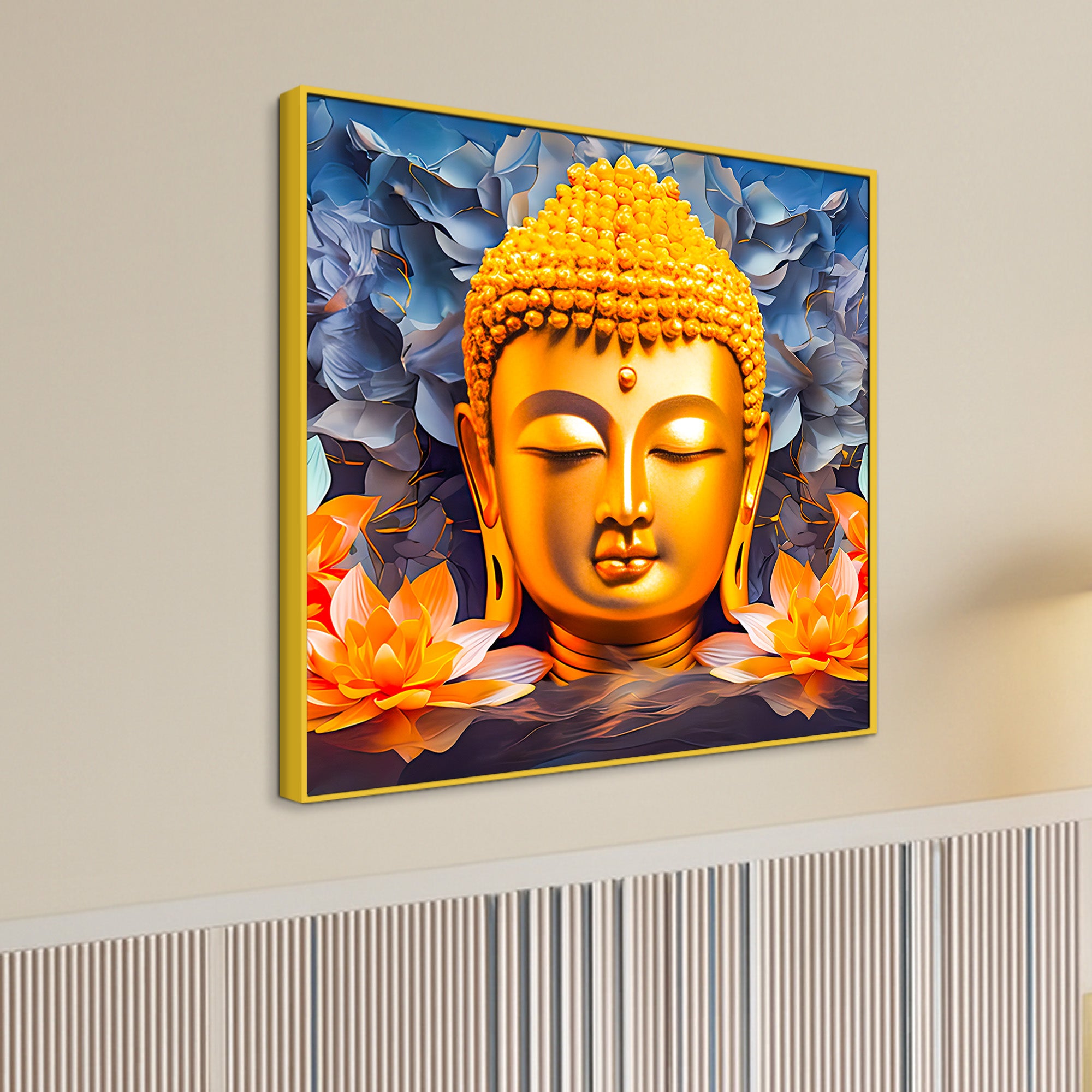 Modern Zen Buddha Wall Decor Painting for Living Room