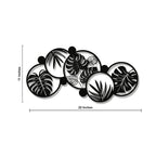 Monstera Leaves Modern Metal Wall Art Decor
