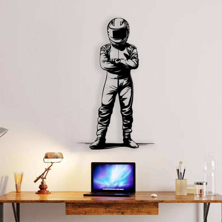 Motorsport Racing Driver Wall Art | Modern Sports Wall Decor