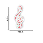 Musical Note Neon Sign LED Light