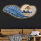 mystic-blue-feather-golden-deer-crystal-glass-backlit-led-painting