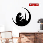 Namaaz a Quiet Meditation Metal Art Wall Decor