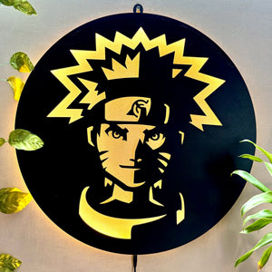 Naruto LED Wall Light Art for Anime Lover Wall Decor