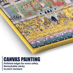 Nathdwara Shri Krishna Festival Celebration Spiritual Canvas Wall Painting