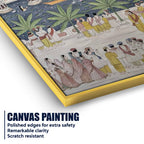 Nathdwara Shrinathji Temple Festival Pichwai Canvas Wall Painting