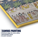 Nathdwara Shrinathji Temple Festival Pichwai Canvas Wall Painting