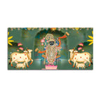Nathdwara Style Shrinathji Pichwai Canvas Wall Painting