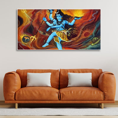 Natraja Lord of the Dance Canvas Wall Painting