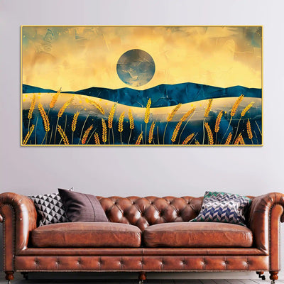 nature-abstract-wheat-field-canvas-wall-painting