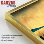 Nature Abstract Wheat Field Canvas Wall Painting