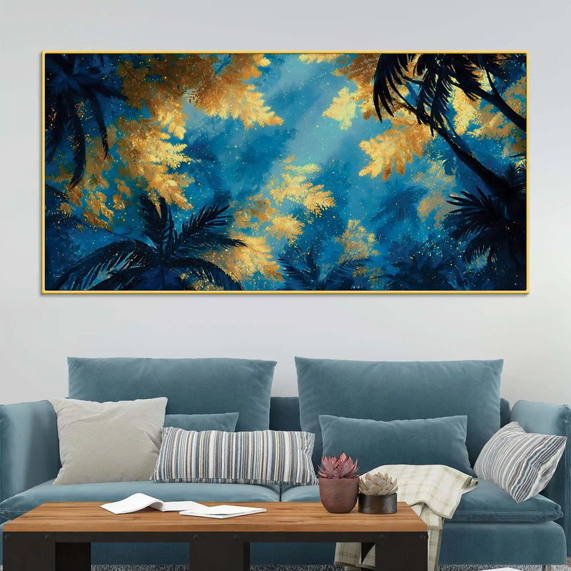 nature-inspired-abstract-canvas-painting-for-stylish-living-room