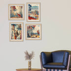 Nature Inspired Wall Art Frame Set of 4