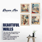 Nature Inspired Wall Art Frame Set of 4
