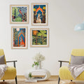 Nature Themes Wall Art Frame Set of 4