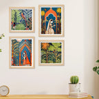 Nature Themes Wall Art Frame Set of 4
