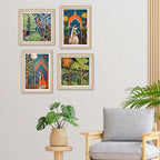 Nature Themes Wall Art Frame Set of 4