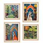 Nature Themes Wall Art Frame Set of 4