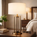 Nordic Style Decorative Metal Finish Table Lamp