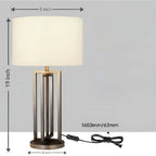 Nordic Style Decorative Metal Finish Table Lamp