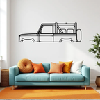 Off Road Car Metal Wall Art for Living Room & Café Decor