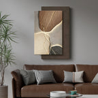 Organic Shapes and Natural Colors 3D Wall Art Home Decor