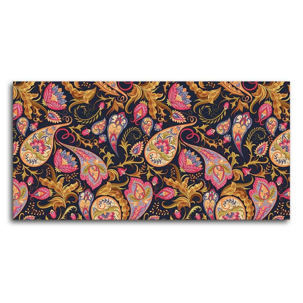 Paisley Art Pattern Canvas Wall Painting