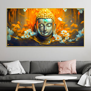 peace-calm-buddha-canvas-painting-for-living-room-wall