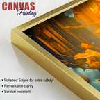 Peace & Calm Buddha Canvas Painting for Living Room Wall