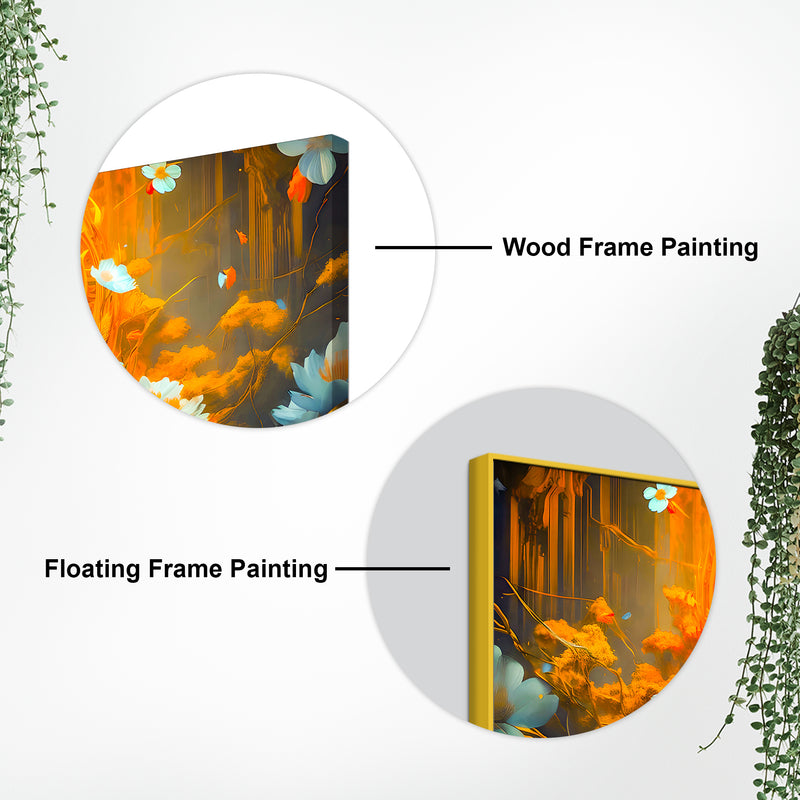 Peace & Calm Buddha Canvas Painting for Living Room Wall