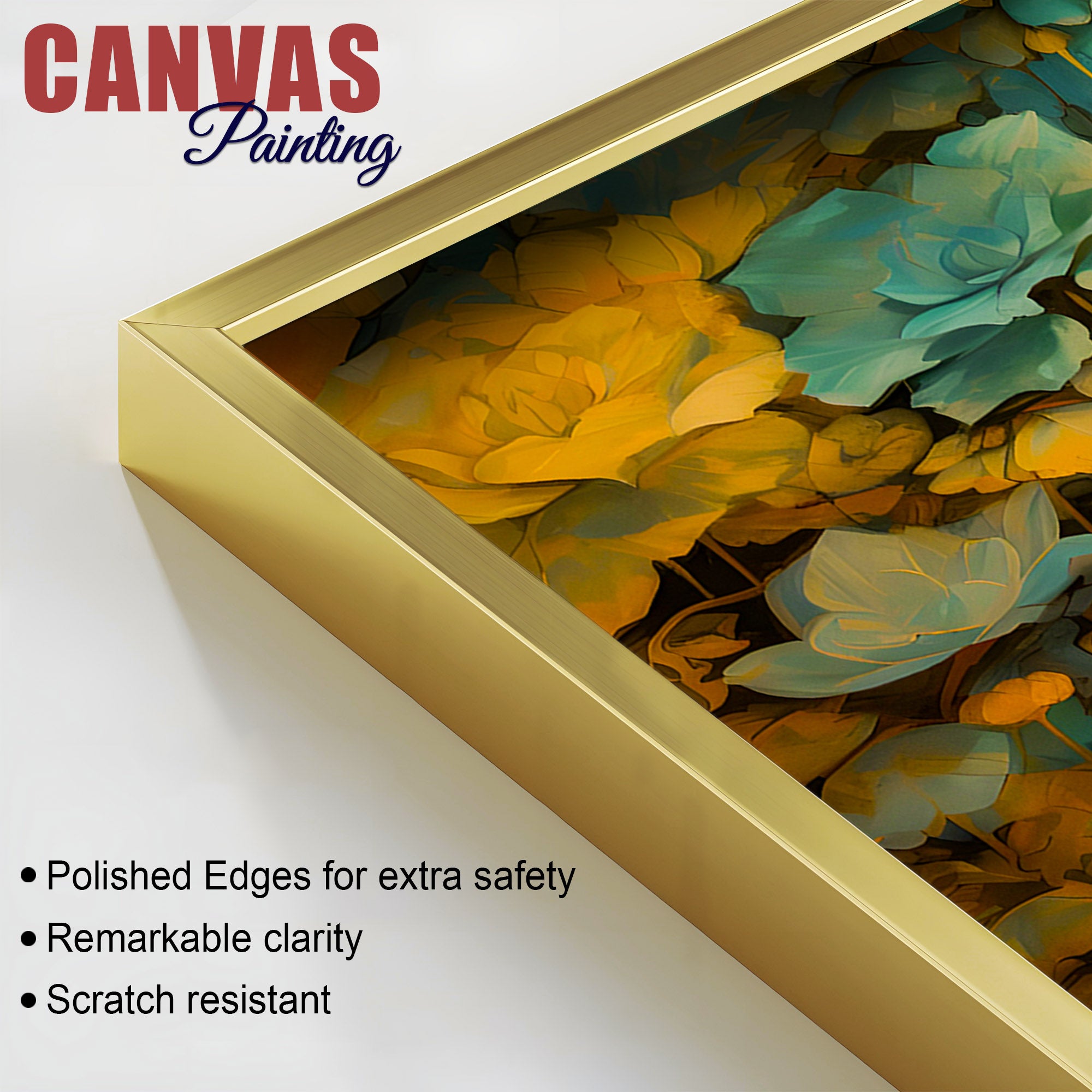 Peaceful Buddha Canvas Painting for Modern Wall Décor