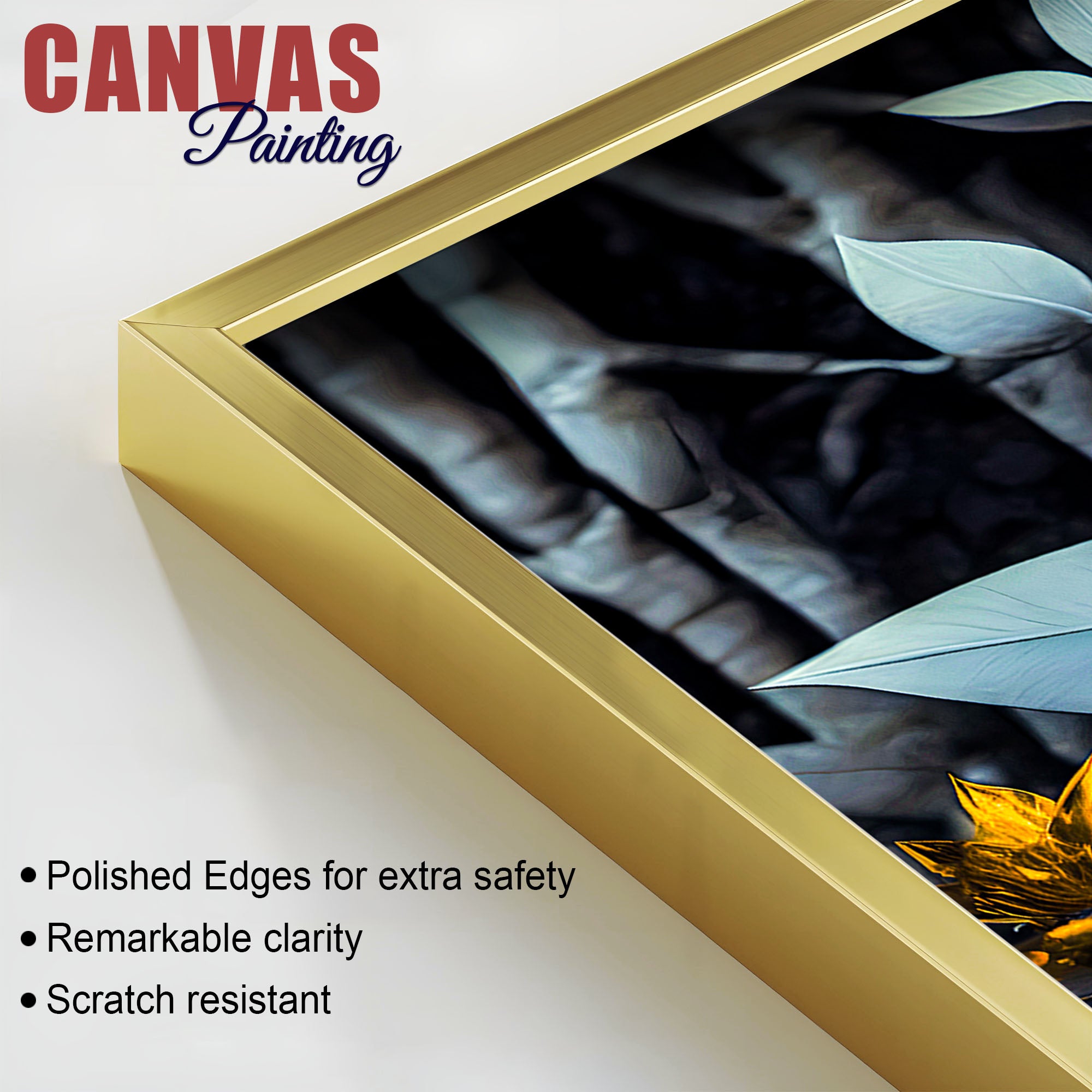 Peaceful Buddha Canvas Painting for Spiritual Home Decor