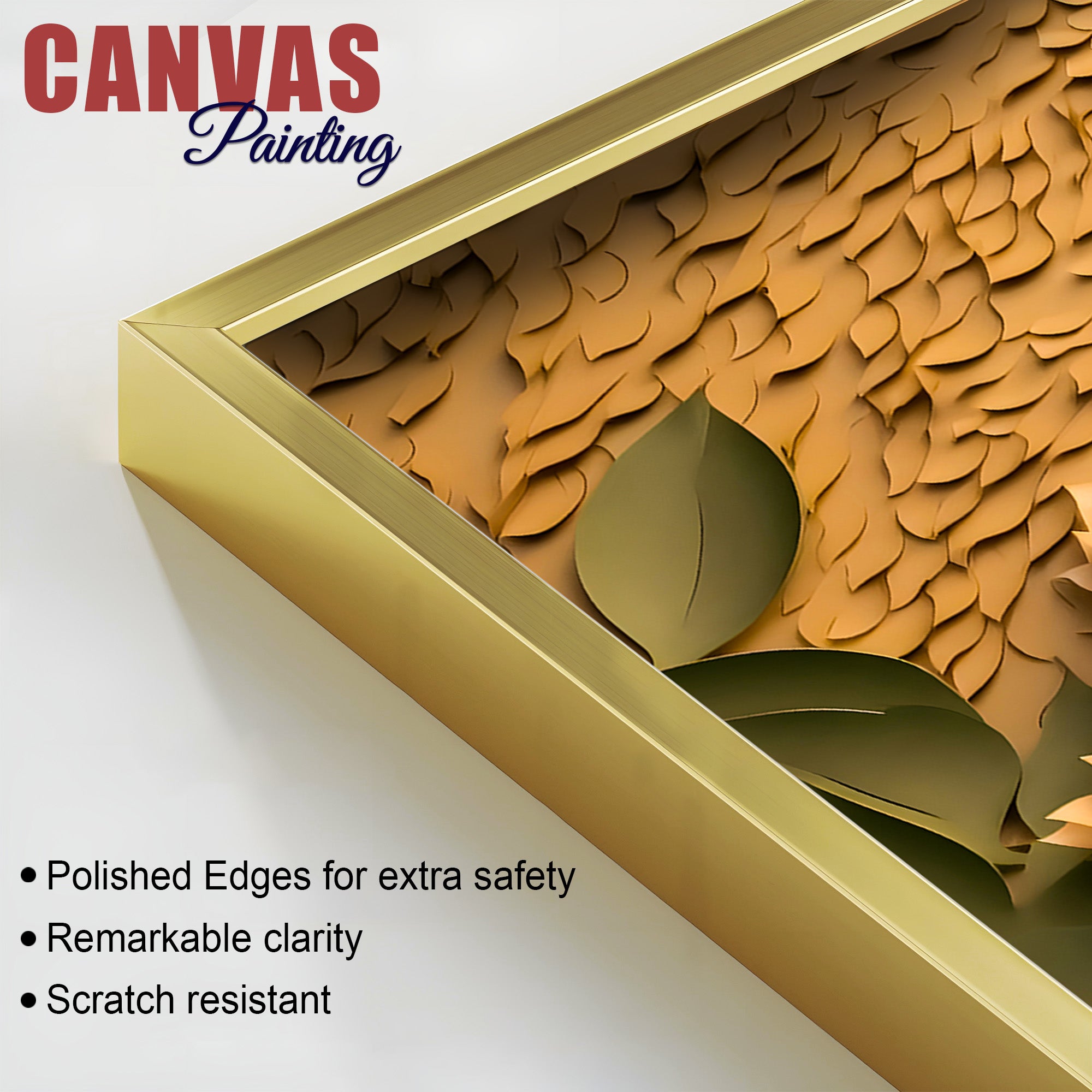 Peaceful Buddha Canvas Wall Painting for Living Room Decor