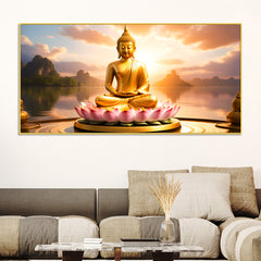 peaceful-buddha-canvas-wall-painting-for-modern-home-decoration