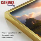 Peaceful Buddha Canvas Wall Painting for Modern Home Decoration