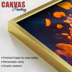 Peaceful Buddha Face Canvas Wall Painting for Decoration