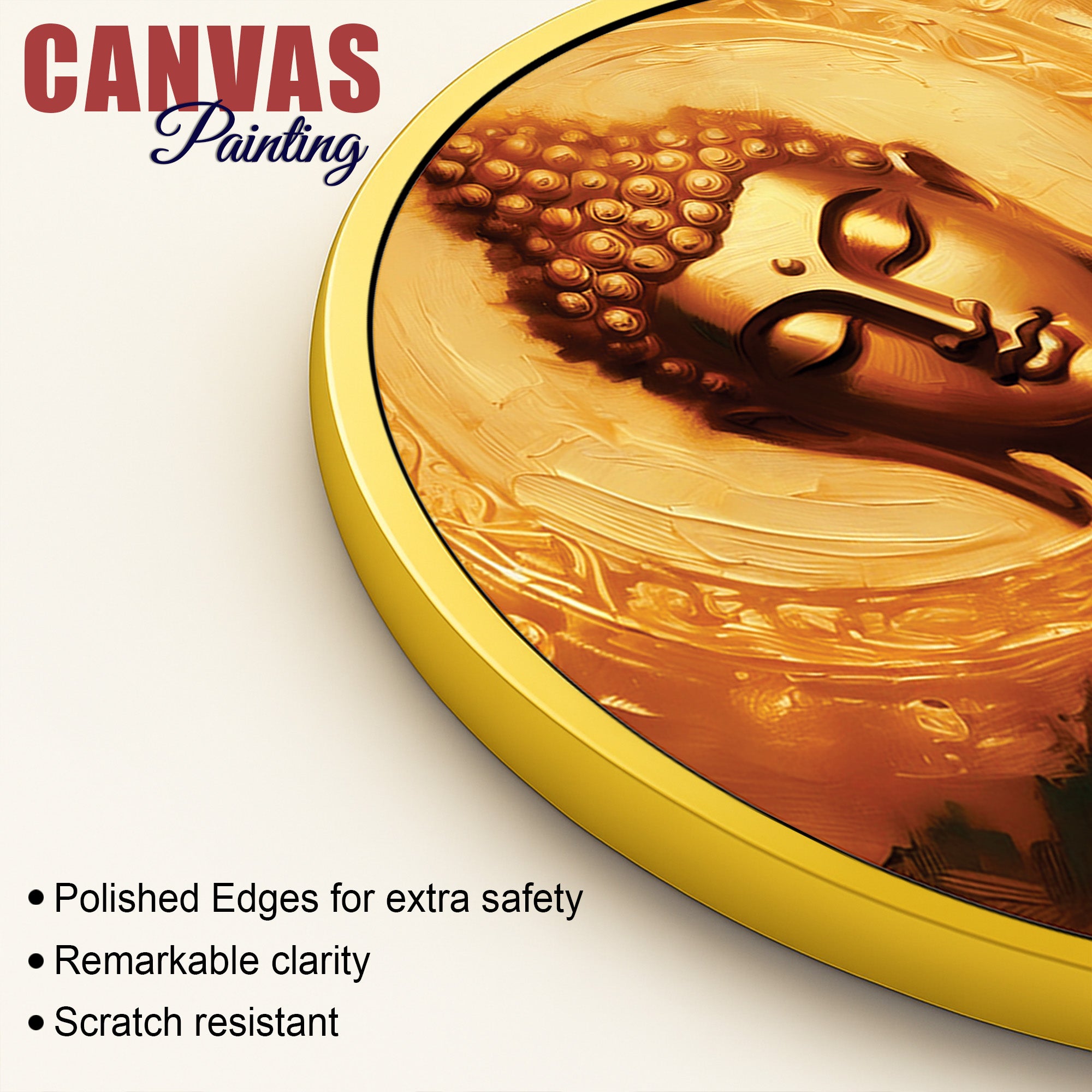 Peaceful Buddha Home Decor Painting