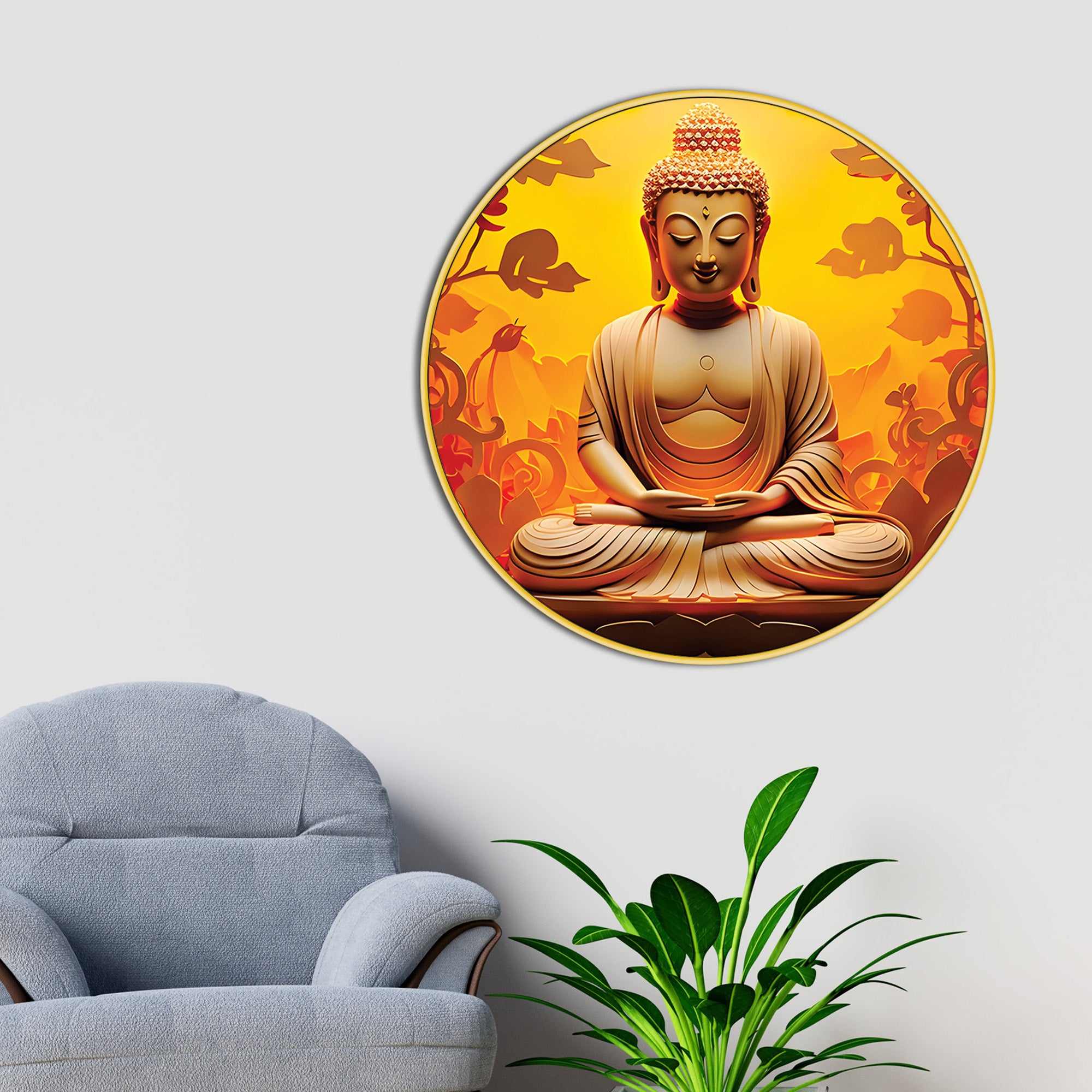 peaceful-buddha-spiritual-home-decor-canvas-painting
