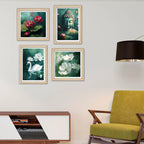 Peaceful Buddha Wall Art Frame Set of 4