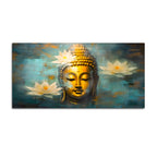Peaceful Buddha Wall Painting on Canvas for Harmony & Calm