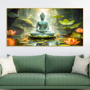 peaceful-decor-buddha-painting-for-home-office-decor