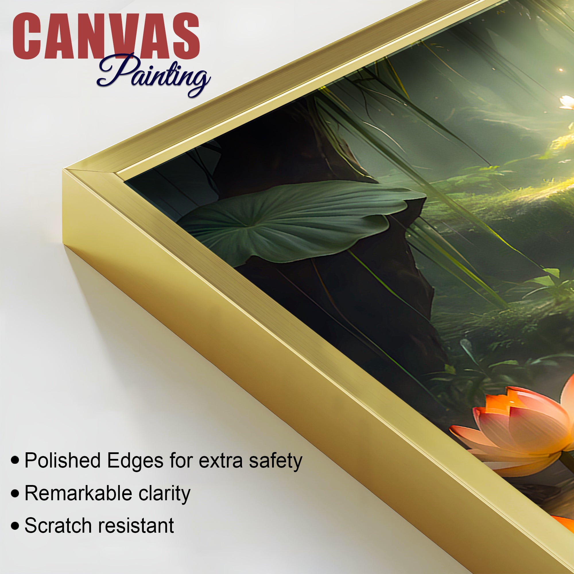 Peaceful Decor Buddha Painting for Home & Office Décor