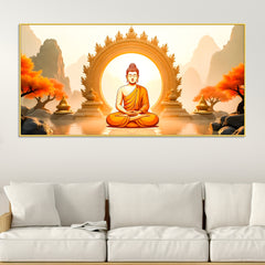peaceful-decor-buddha-wall-canvas-painting