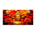 Peaceful Gautam Buddha Painting for Wall Décor