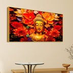 Peaceful Gautam Buddha Painting for Wall Décor