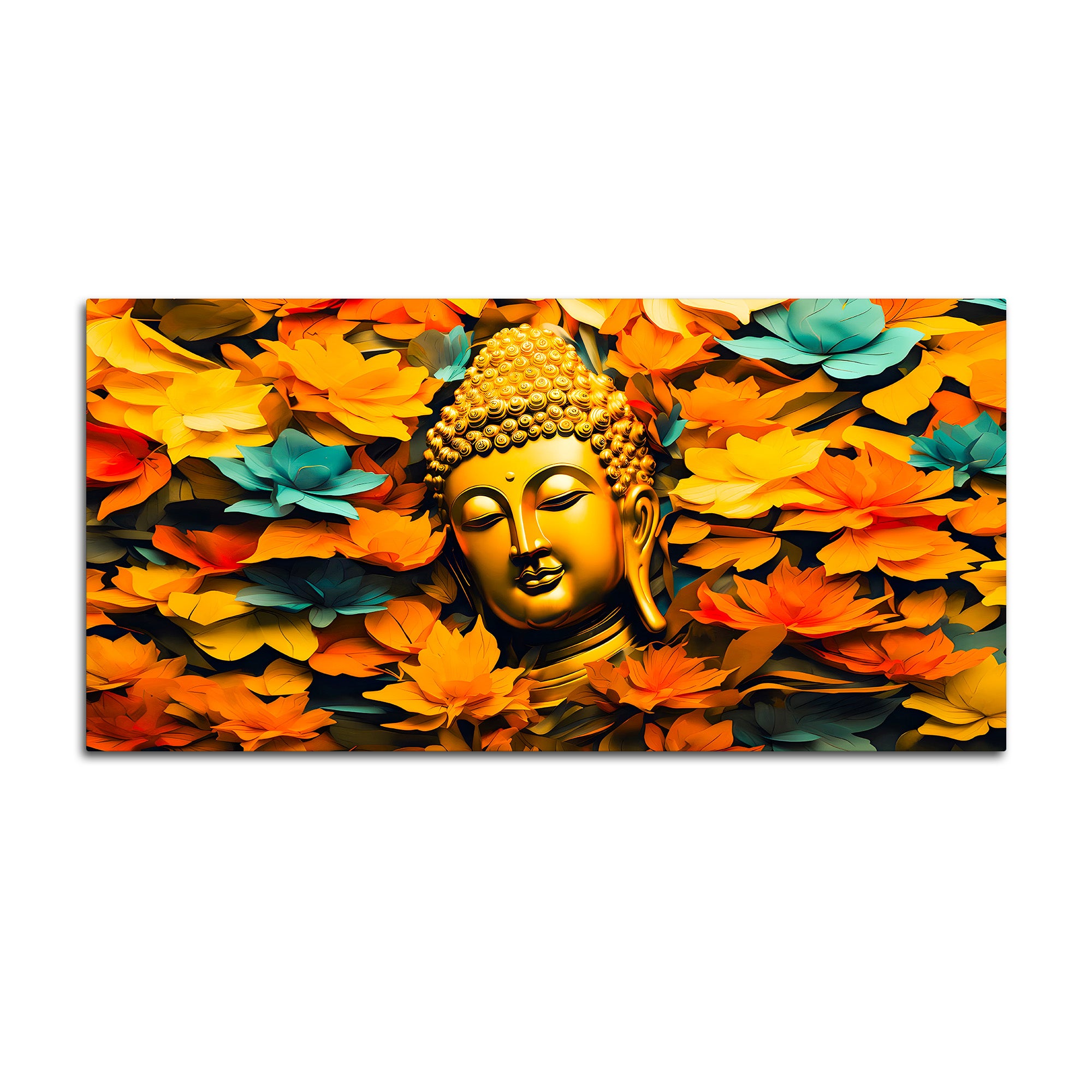 Peaceful & Spiritual  Buddha Wall Painting for Home Décor