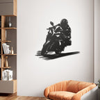 Performance Racing Rider Metal Wall Décor